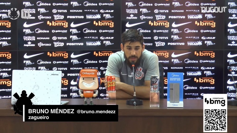 Bruno Méndez concedeu entrevista após vitória em clássico. DUGOUT