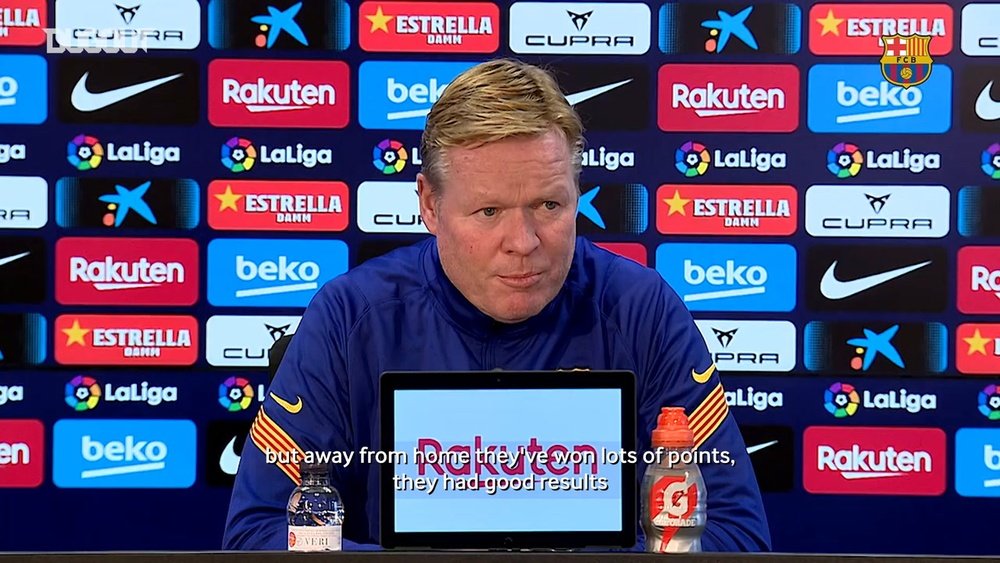 Ronald Koeman: 'We need to win all the games until the end of the year'. DUGOUT
