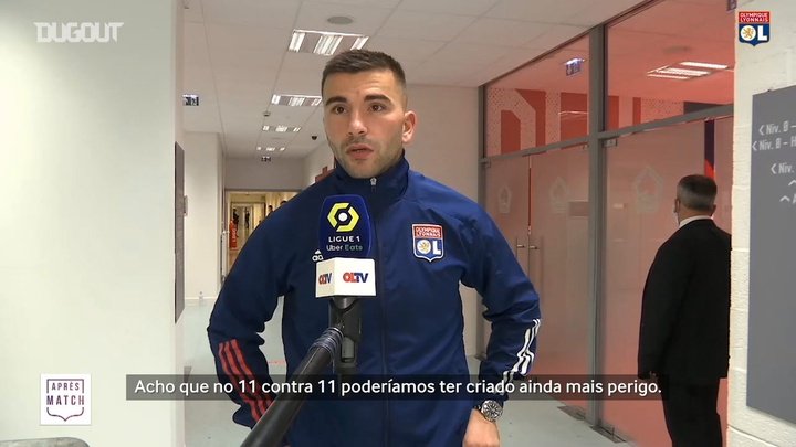 VÍDEO: Anthony Lopes analisa empate do Lyon contra o Lille na Ligue 1