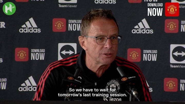 VIDEO: 'We don’t want to be in the Conference League' - Rangnick