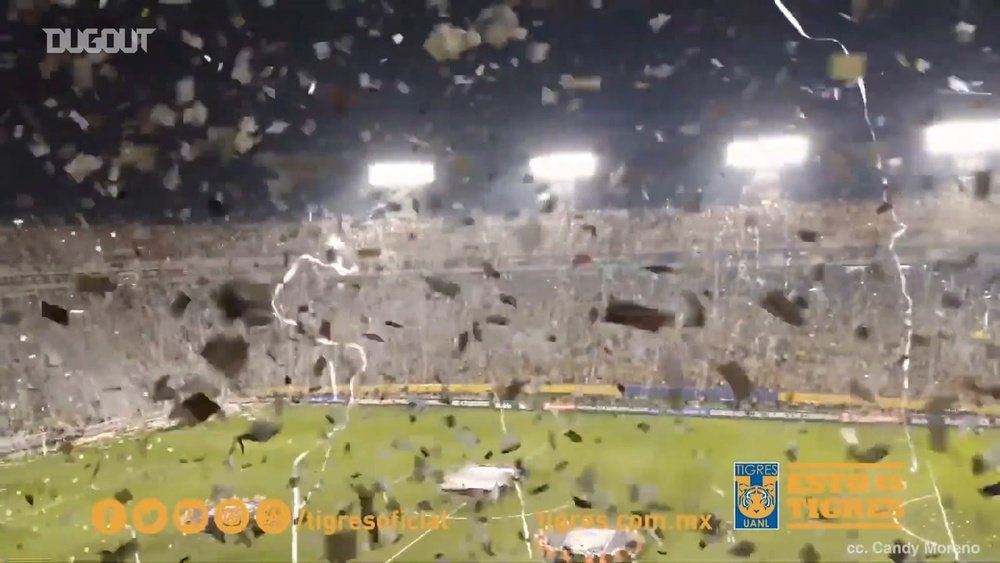 VIDEO: Impressive atmosphere at Tigres’ Estadio Universitario. DUGOUT