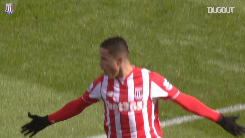 VIDEO: Afellay and Arnautovic combine to open scoring against Swansea. DUGOUT