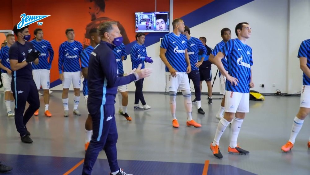Zenit won 0-4 at ten man CSKA Moscow last Saturday. DUGOUT