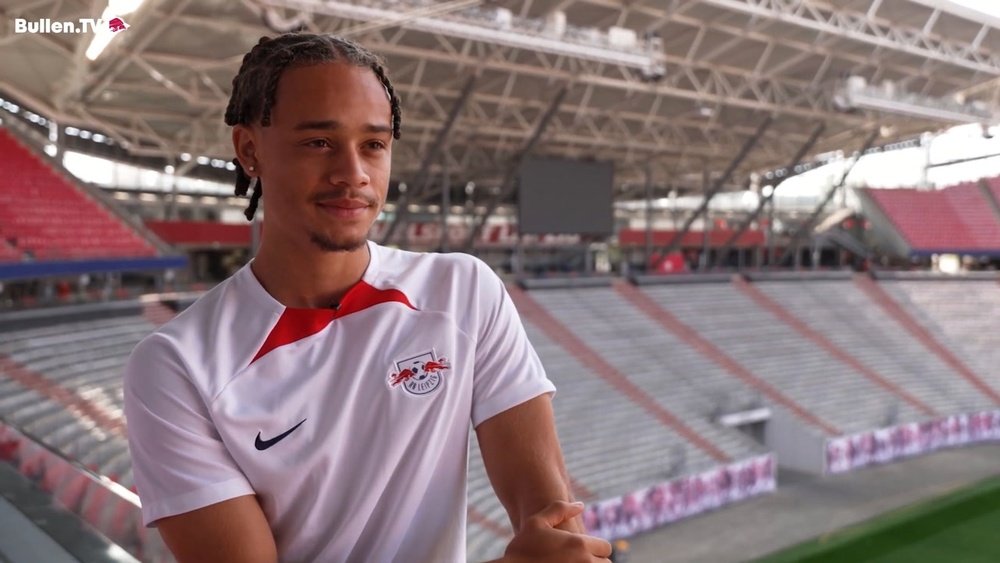 Xavi Simons is enjoying flying start with Leipzig. DUGOUT