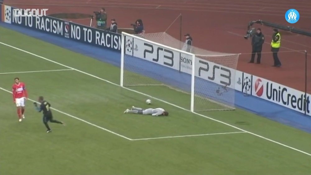 Valbuena le marcó este gol al Spartak de Moscú. DUGOUT
