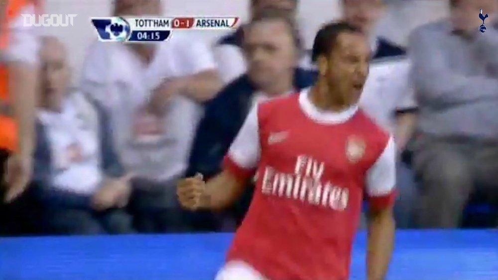 Arsenal let a two goal lead slip at White Hart Lane. DUGOUT