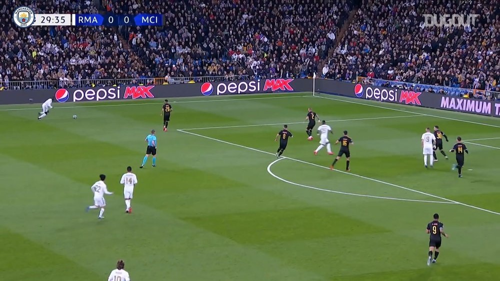 City beat Real Madrid. DUGOUT