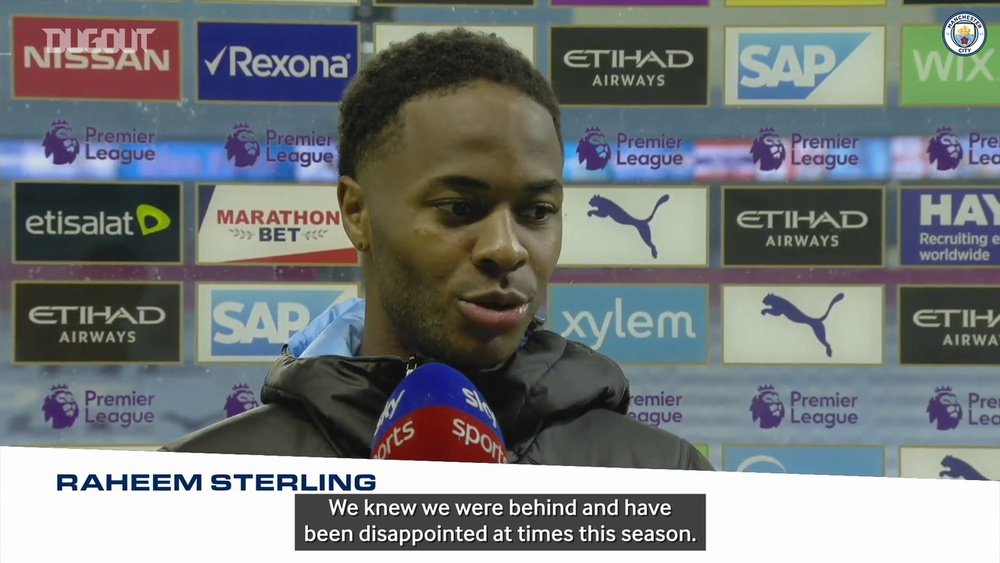 Raheem Sterling: 'We made a point against Liverpool'. DUGOUT