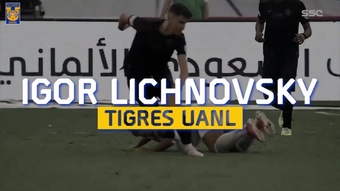 Así anunció Tigres el fichaje de Igor Lichnovsky. Captura/DUGOUT