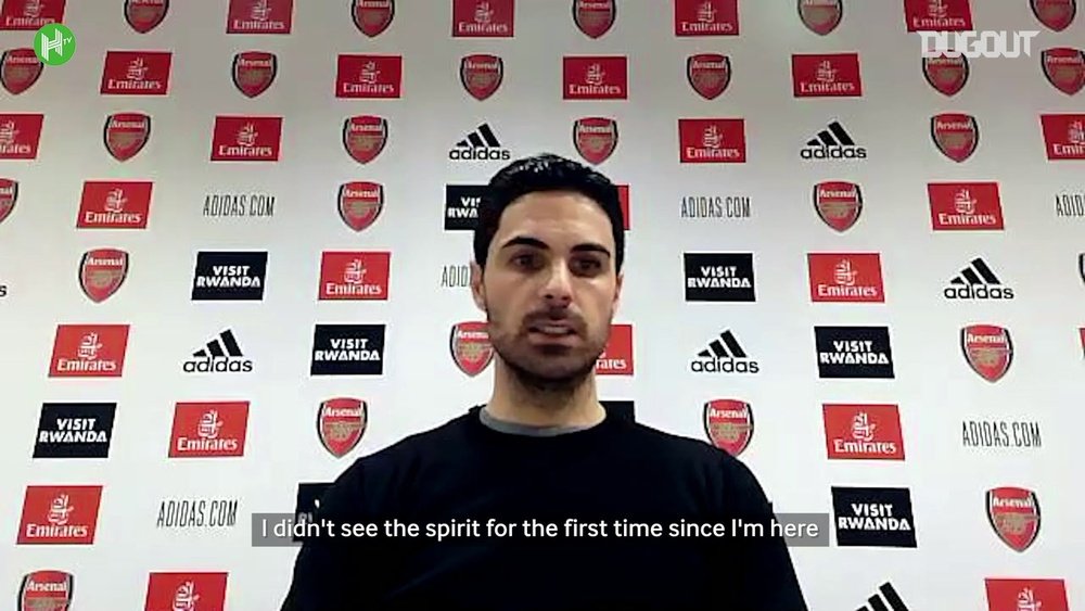 Arteta shoulders blame for Aston Villa defeat: 'I'm responsible'. DUGOUT