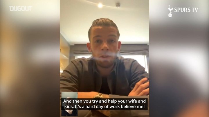 VIDEO: Toby Alderweireld on staying in shape during isolation