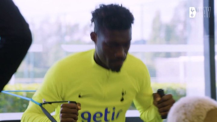 VÍDEO: el último entreno del Tottenham antes de medirse al Nottingham Forest
