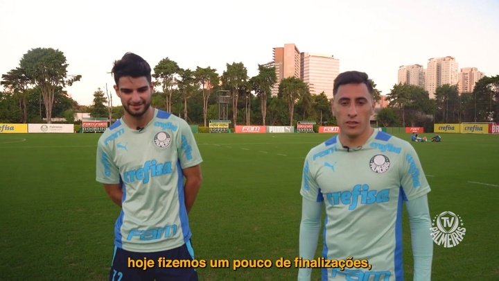Merentiel e López comentam expectativa de entrar em campo