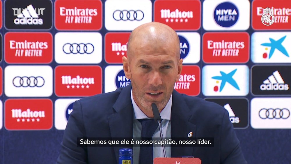 Zidane elogia Ramos e Vini Jr. após vitória do Real Madrid. DUGOUT
