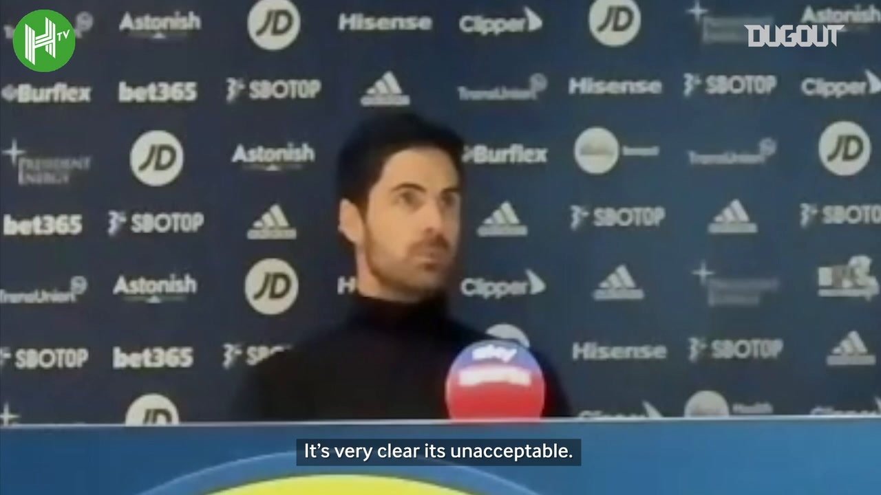 VIDEO: Arteta: 'Pepe was unacceptable'