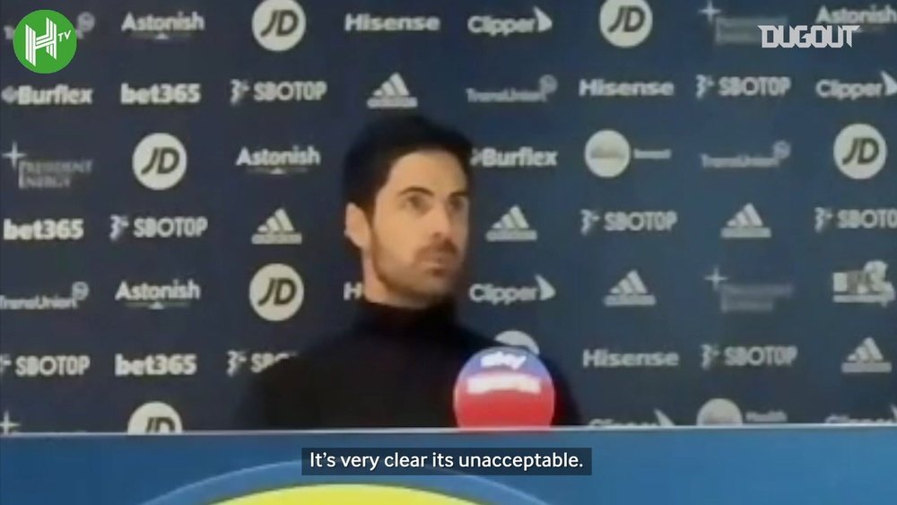 Arteta: 'Pepe was unacceptable'. DUGOUT