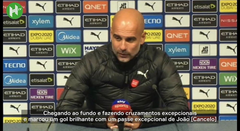 Guardiola elogia Sterling após vitória do City. DUGOUT