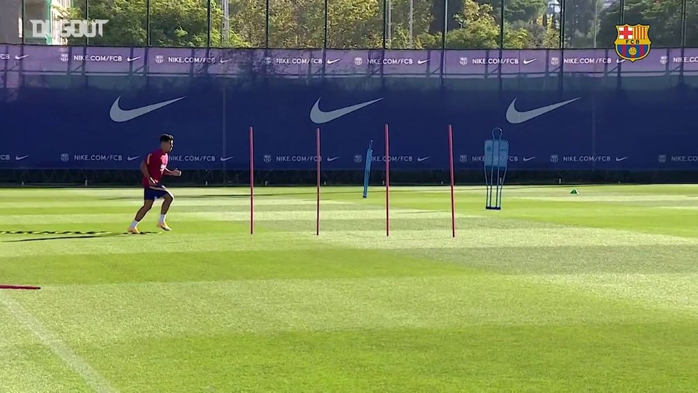 Coutinho reprend l'entrainement avec Barcelone. DUGOUT