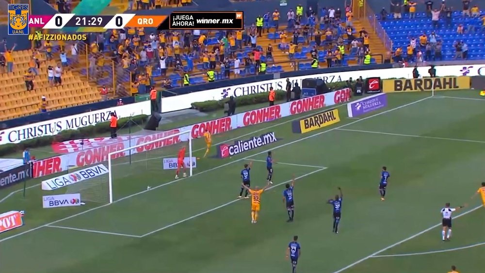Tigres got an easy win over Queretaro. DUGOUT