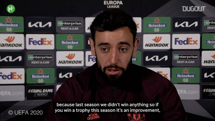 VIDEO: 'Winning the Europa League is a sign of improvement' - Fernandes