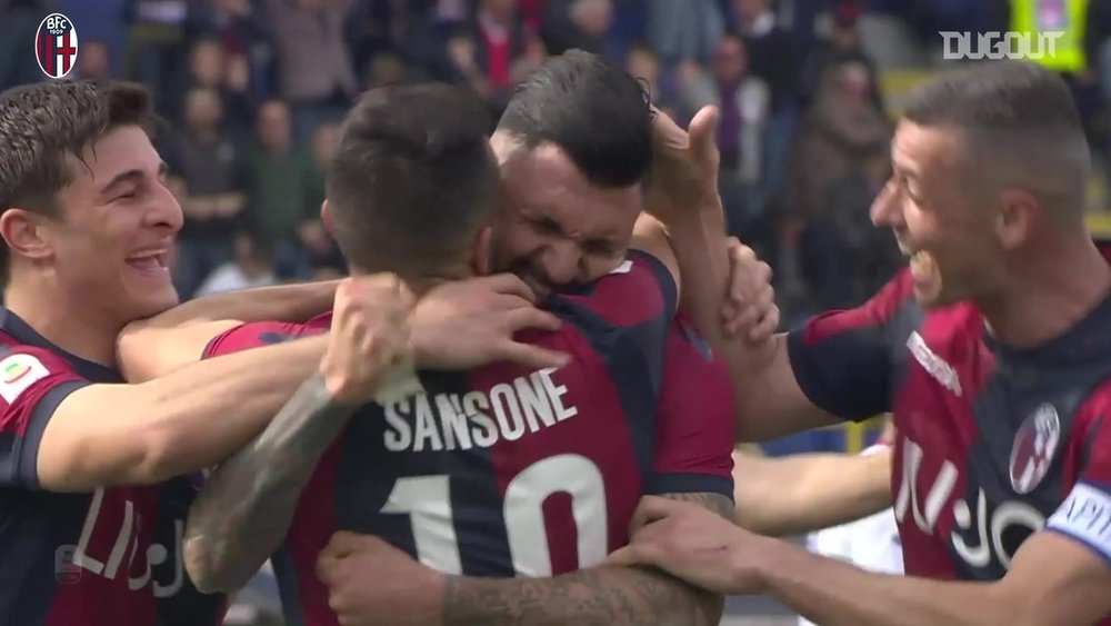Bologna have scored some great goals v Cagliari over the years. DUGOUT