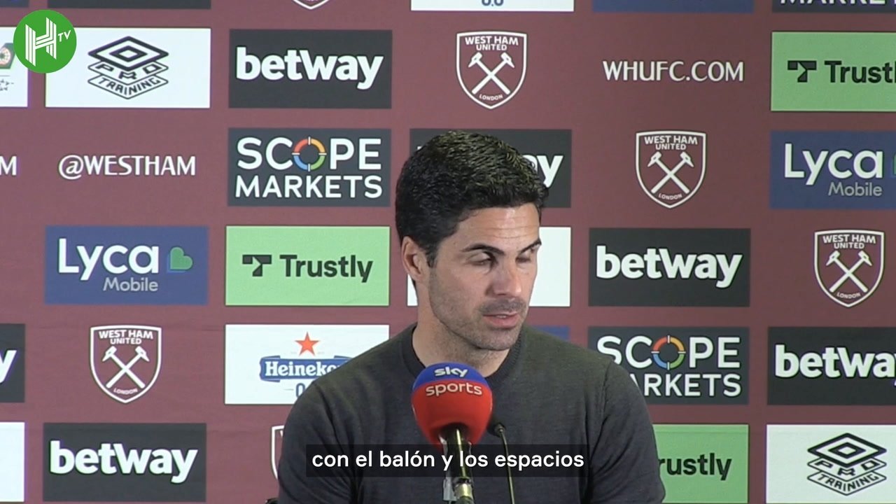 Arteta aseguró que ganaron 