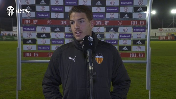 Vallejo comentó que el Valencia quiere despedir el año 