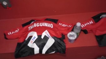 VÍDEO: bastidores da vitória do Flamengo sobre a Portuguesa-RJ na estreia do Carioca