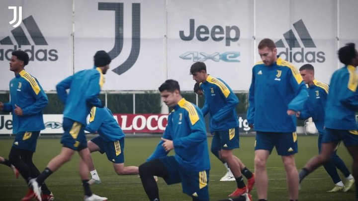 VIDÉO : Le dernier entrainement de la Juventus avant le Zenith