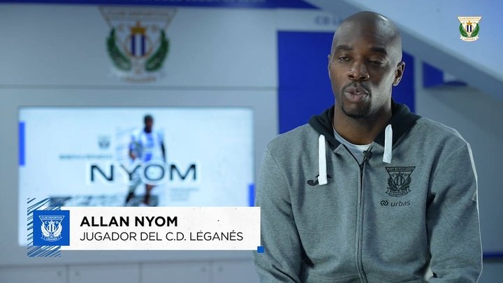 VÍDEO: las palabras de Nyom tras su regreso al Leganés