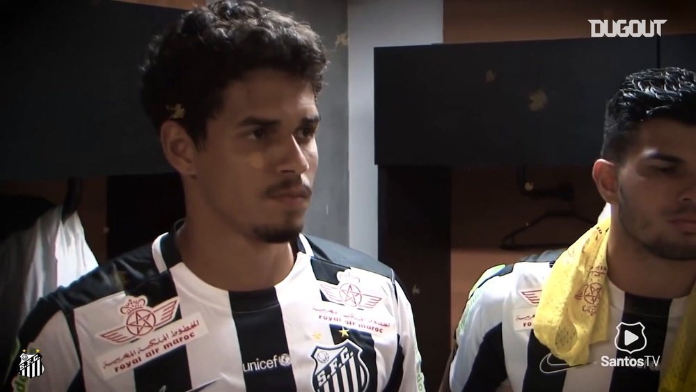 Lucas Veríssimo se despede do Santos com destino ao Benfica. DUGOUT