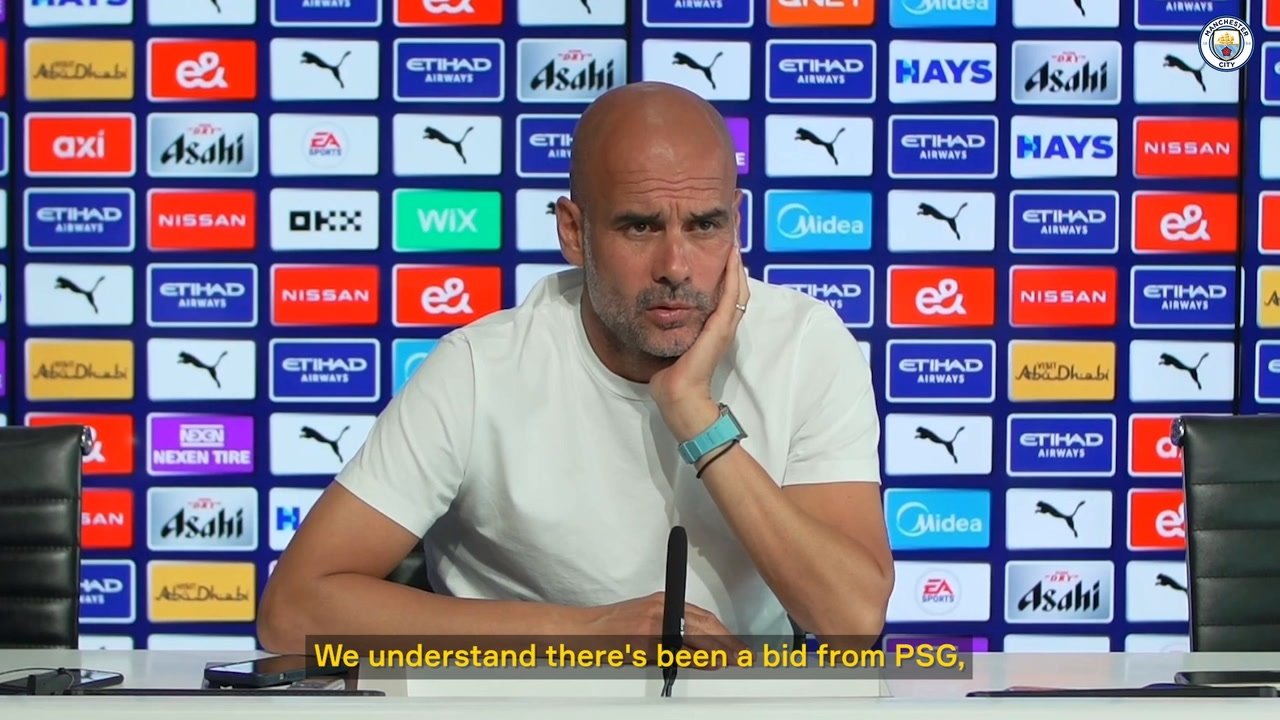 VIDEO: 'Bernardo Silva is staying' - Guardiola