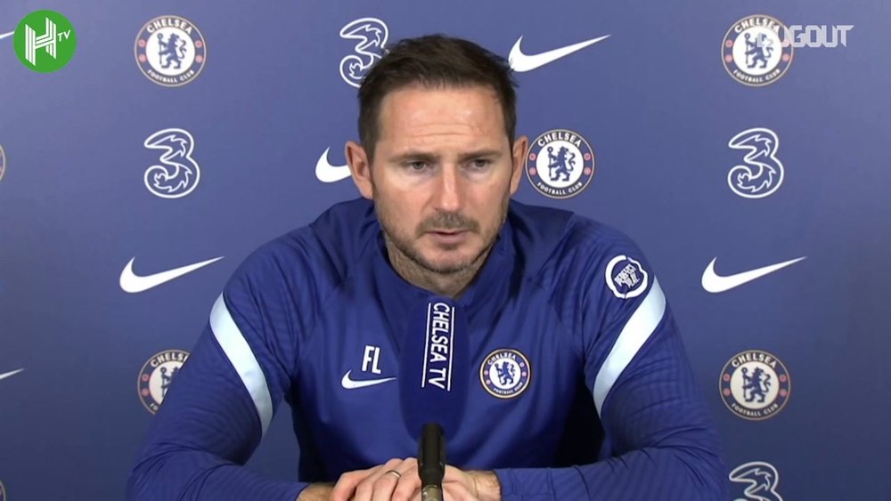 Lampard speaks ahead of Sheffield United match. DUGOUT