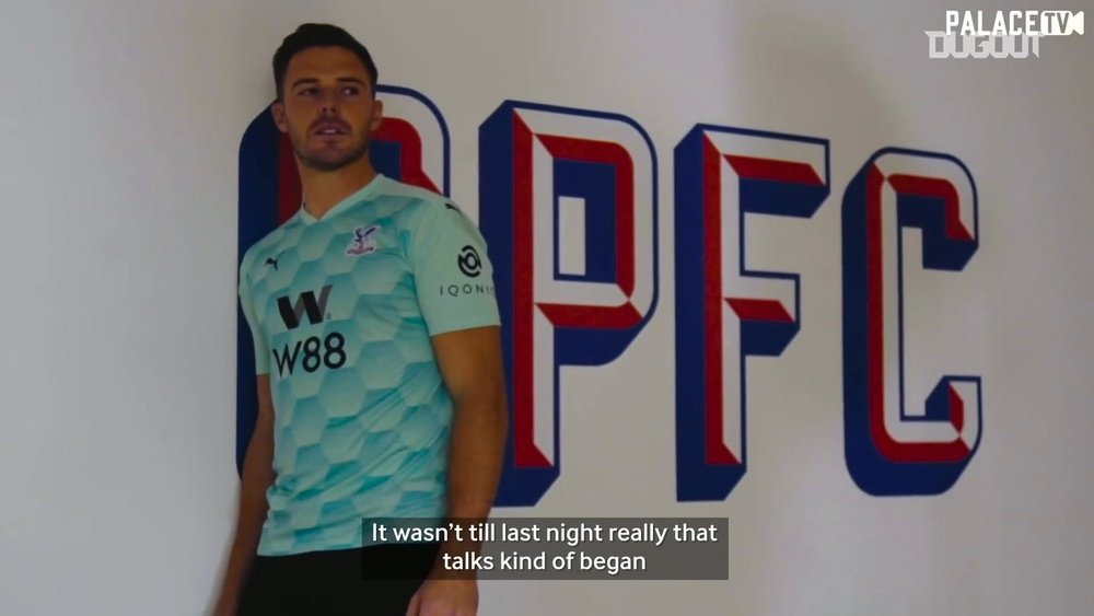 Jack Butland's first Palace interview. DUGOUT