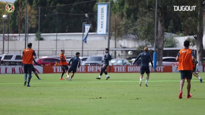 VIDEO: Club América’s training game