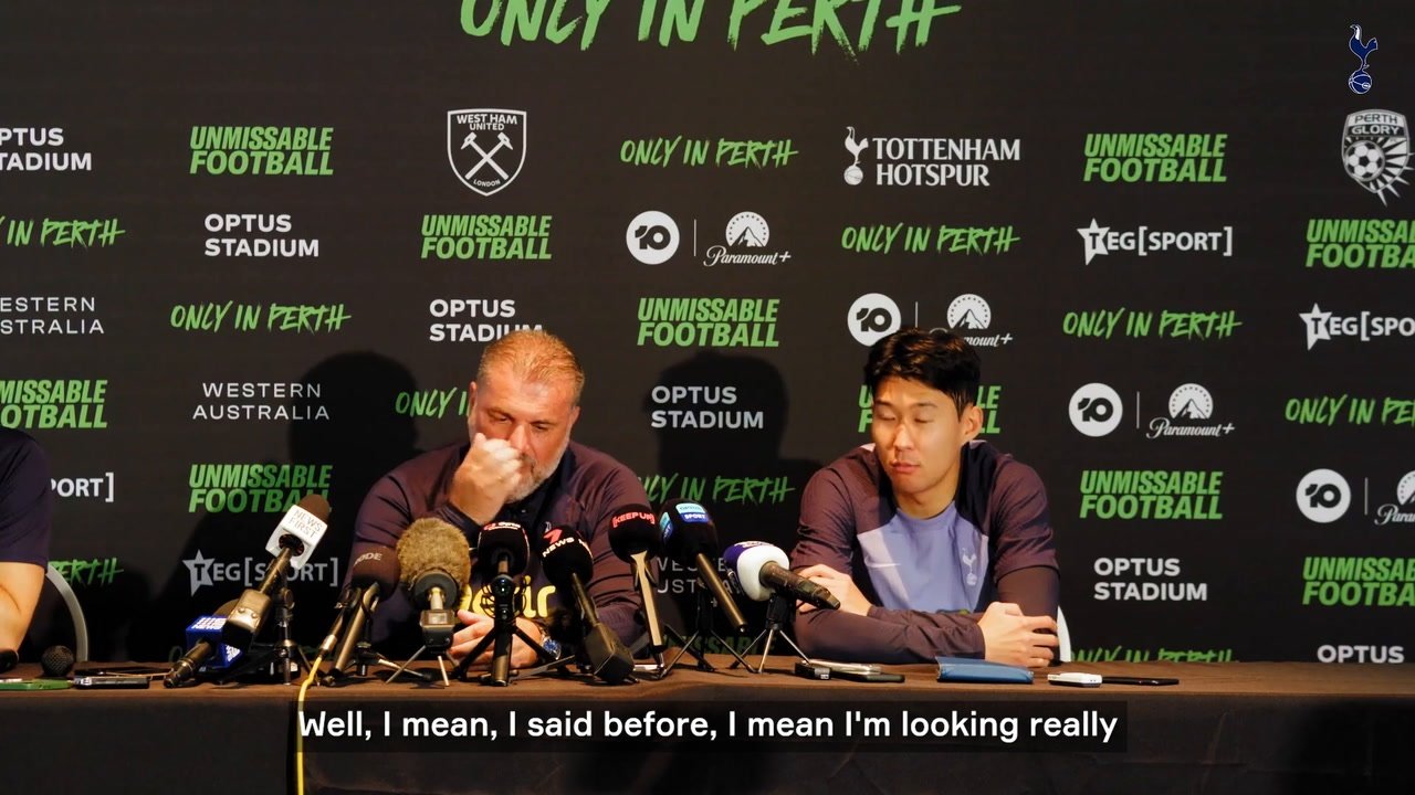 VIDEO: Son on working with Postecoglou