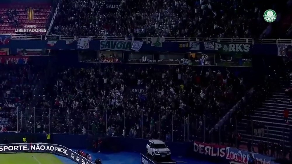 Veja os gols de Cerro Porteño 0x3 Palmeiras pela Libertadores.