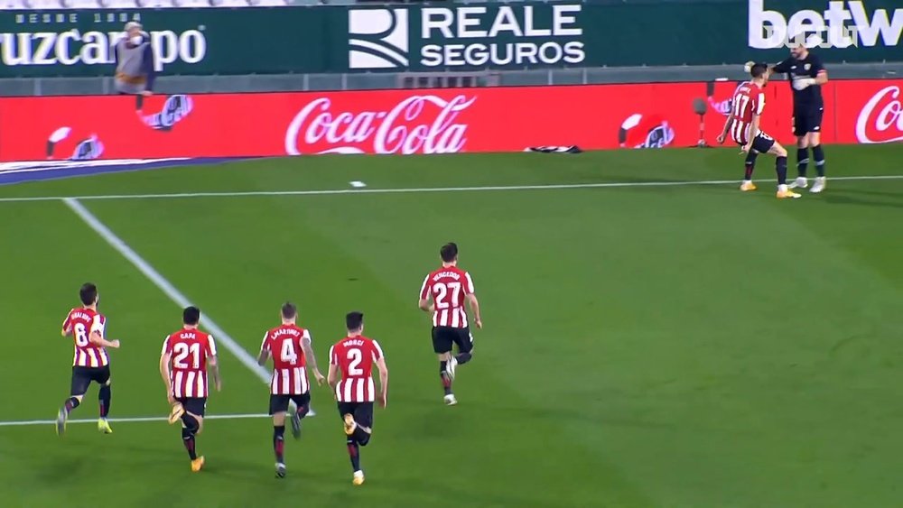 Athletic Bilbao were delighted after beating Real Betis on penalties. DUGOUT