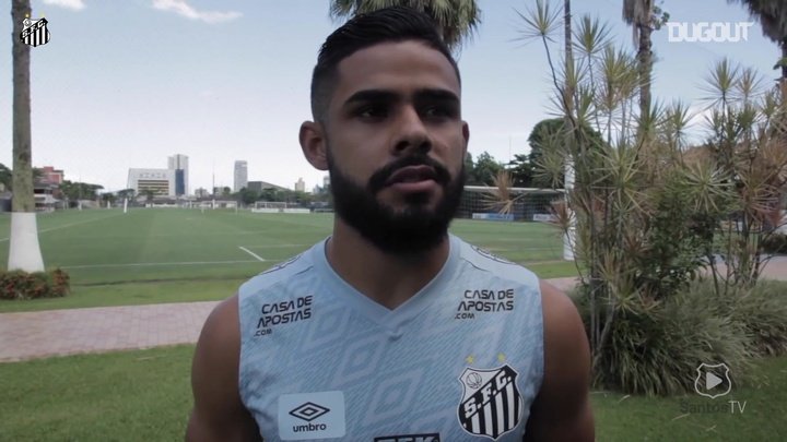 VÍDEO: Felipe Jonatan projeta clássico contra o Corinthians em busca de vaga na Libertadores
