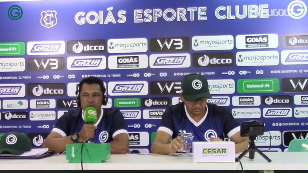 Glauber Ramos comandará o Goiás com Augusto César contra o Palmeiras. DUGOUT