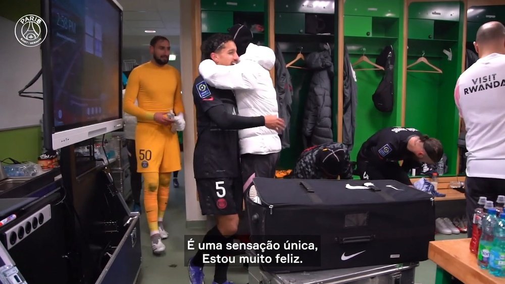 Sérgio Ramos fala sobre a felicidade de jogar uma partida pelo PSG. DUGOUT