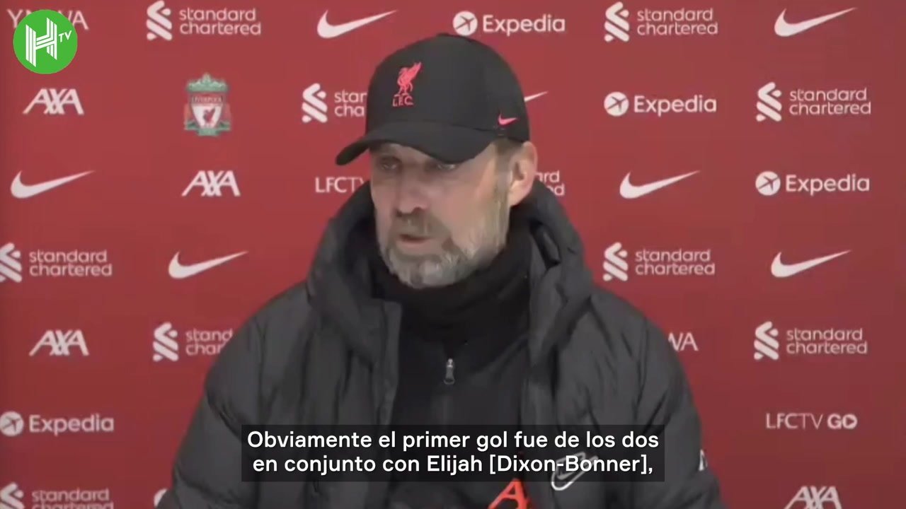 Klopp analizó la victoria en Copa. Captura/Dugout