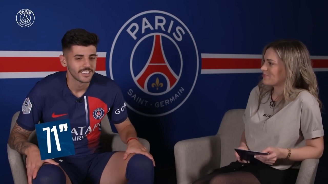 VÍDEO : Beraldo sur ses ambitions avec le PSG