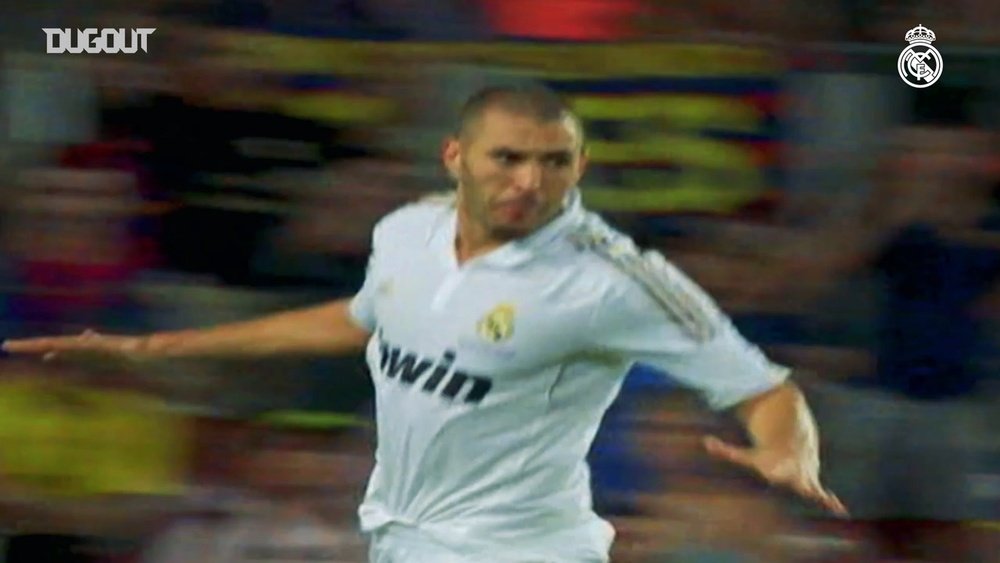 Karim Benzema has scored many goals against Barcelona. DUGOUT