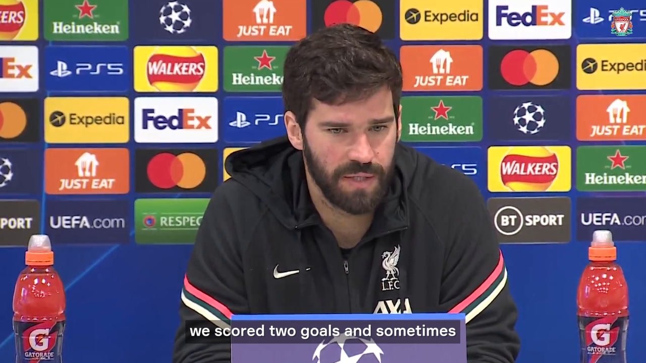 VIDEO: 'We have our feet on the ground' - Alisson