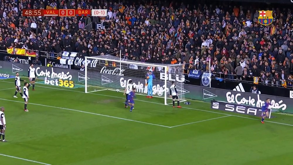 Coutinho ya sabe lo que es marcarle al Valencia. DUGOUT