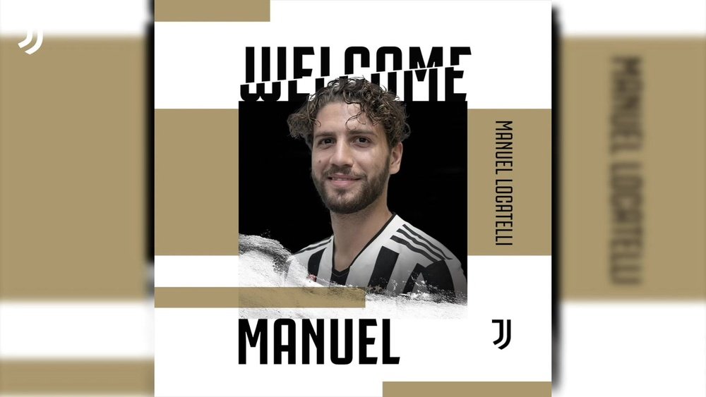 La Juventus annuncia Manuel Locatelli. Dugout