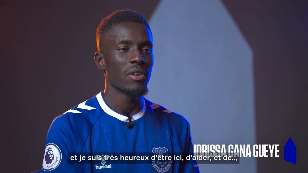 La première interview d'Idrissa Gueye après son retour à Everton. Dugout