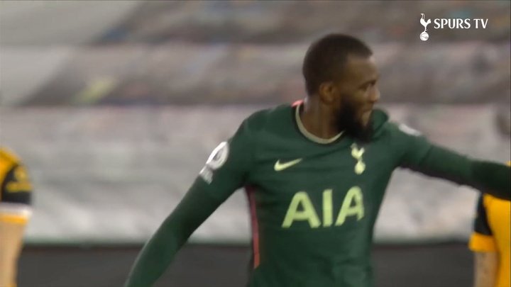 VIDEO: Ndombele gives Spurs early lead at Wolves