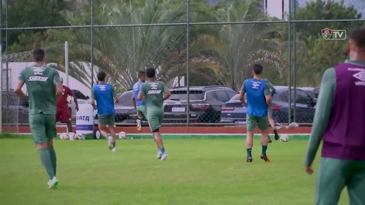 Fluminense encerra preparação para duelo contra São Paulo no Morumbi